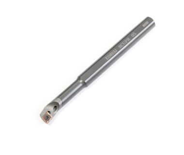 CB0810J SCUPR 05 CoolCarb Mini Bore Bar RH - 0.433" D-min, Ø10mm Shk, 110 OAL, 36 Max Depth, w/Flat