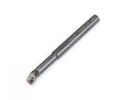 CB1012K SCUPR 05 CoolCarb Mini Bore Bar RH - 0.512" D-min, Ø12mm Shk, 125 OAL, 44 Max Depth, w/Flat