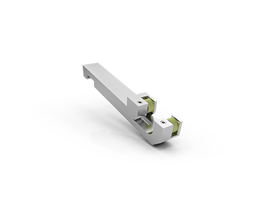 KHS-2EPR-500.4: Straddle Knurl Holder, 1/2" Split Shank, 0-.750 Adjustment RH EP Series