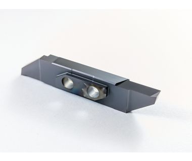 3005-3.0-8 R CP R15 UHM30 HX: Utilis Groove and Turn 3.0mm wide 8mm doc RHRC with HX Coating