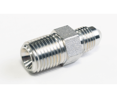 FIT-C5205x4x4: 0°  Male Union 1/4 JIC to 1/4 NPT