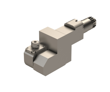 CIT-BSA-107: 2 Position ID Tool Holder For A20, (2) Ø3/4" Bores, Z0 to Face 35mm