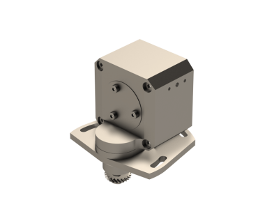 CIT-MSW101-U12.1: Whirling Spindle For M12/16 Turret  RPM Reduced, I/O= 2/1, Angle Adj 10