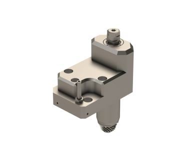 CIT-KSC-DEC-L-10x3: 0° 3X Accel Shifted Spindle M20/32, ER11, i/o 1:3, Ext Coolant, 15mm from Z0
