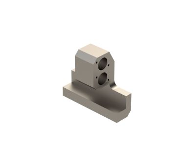 CIT-GDF120HF: High Frequency Spindle Holder For D25, (2) BORES Ø20mm For NSK BM-320F T13