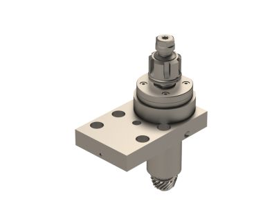CIT-KSC110-K-CR: 0° Quick Change Spdl For M20/M32, ER16, i/o 1:1 For Turret, with External Coolant