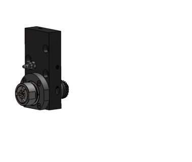 CIT-MSC110-K: 0° Spindle For M416, ER16, i/o 1:1, For Turret, External Coolant, w Rego Internal Nut