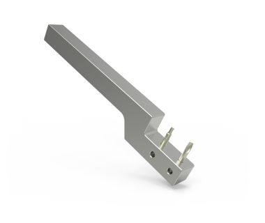 GBM-127-127-3147-0000: 1/2" Shank GenBore Blank with 1/2" Shift