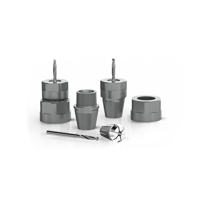 CQSAS1611B ER16ER11 Quick Change Assy w/ M22x1.5 middle nut, M13x