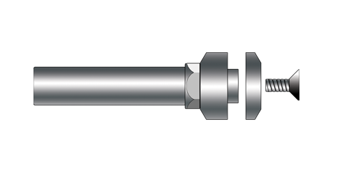 Combination Saw Arbor - 5020 Series Illustration