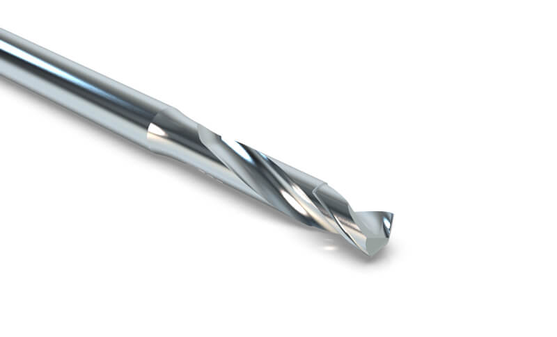 Alpen 673700476100 Solid Carbide Stub DrillsSpeeddrill-Universal Ik Long 3/16 